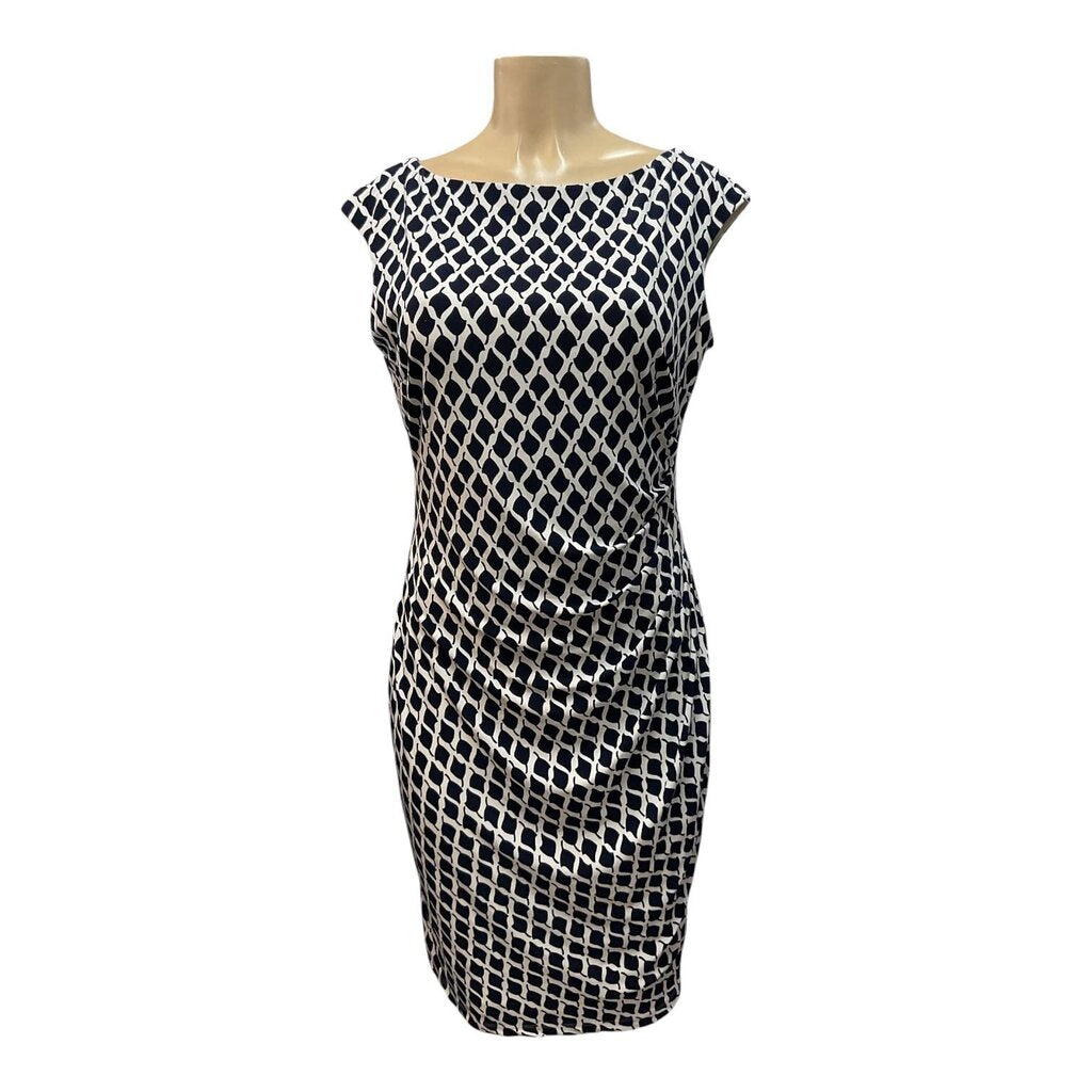 Ralph Lauren (12) Blue Sleeveless Dress