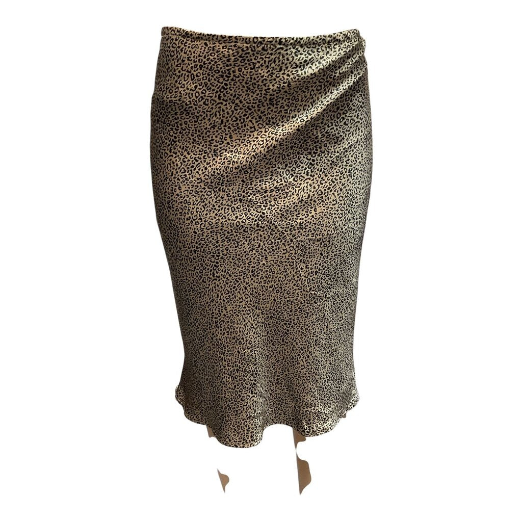 Allison Taylor (Small) Tan Spotted A Line Skirt
