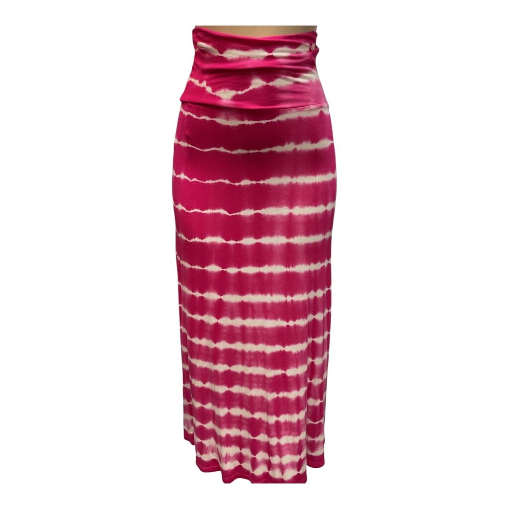 Design History (Small) Pink and White Tye Die Skirt