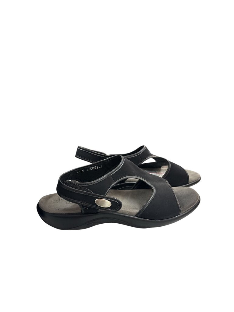 SAS (11) Black Comfy Sandal