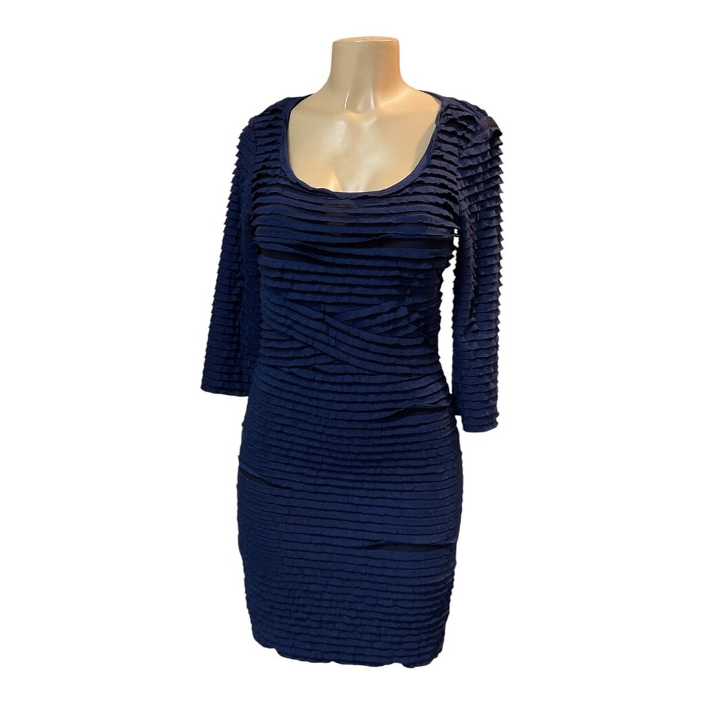 Max Studio (Med) Blue 3/4 Midi Dress NEW