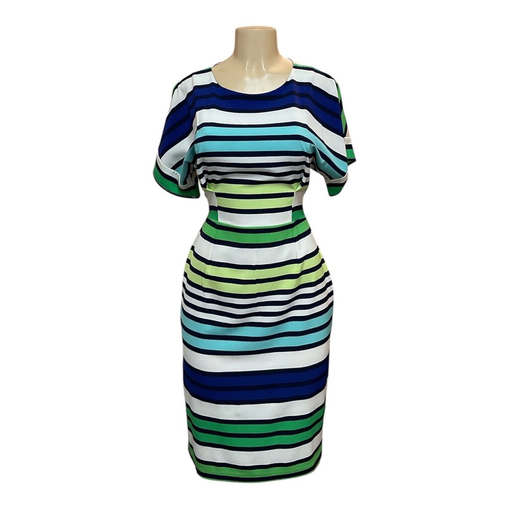 New York (Small) Green SS Stretch Dress
