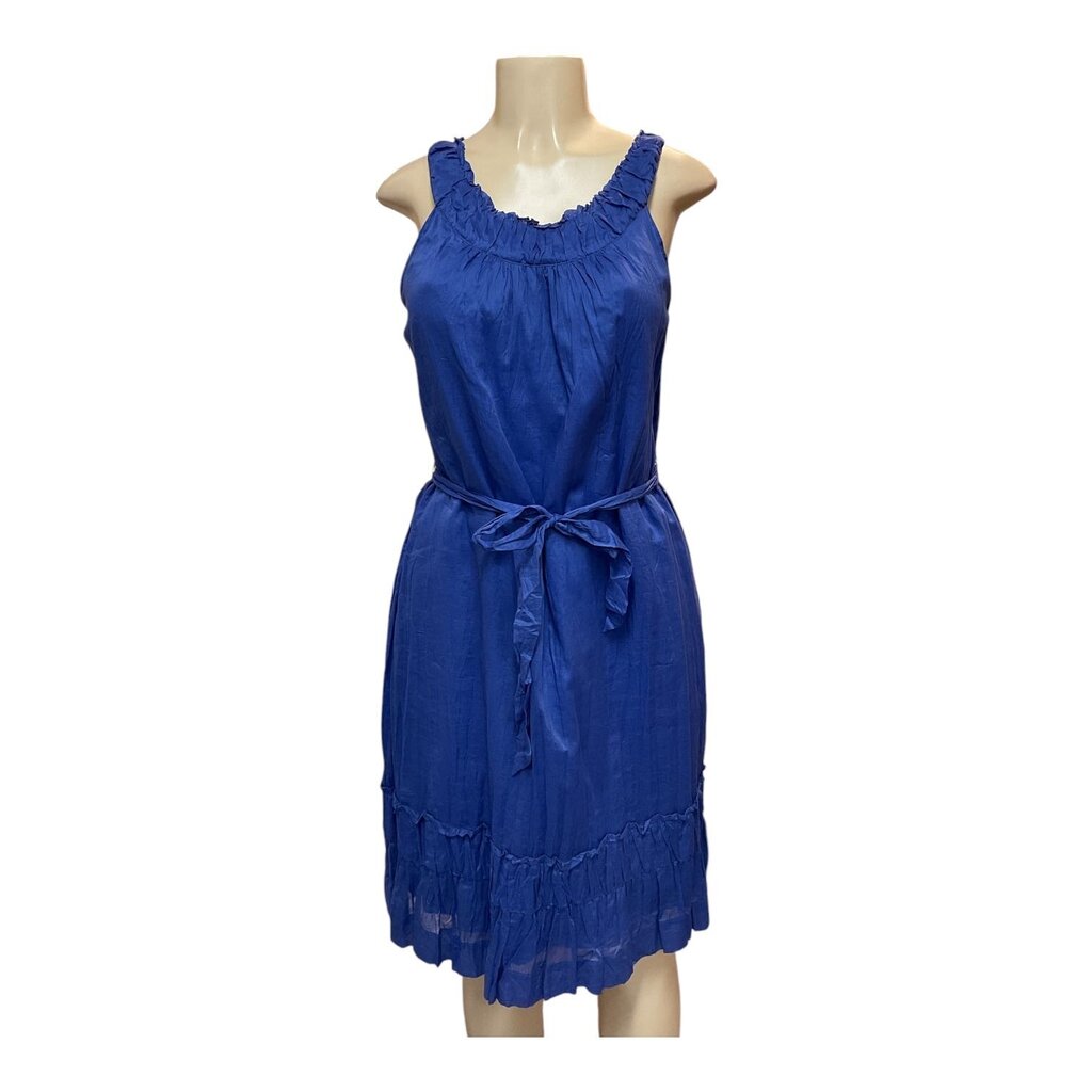 Talbots (6) Blue Long Summer Sleeveless Dress