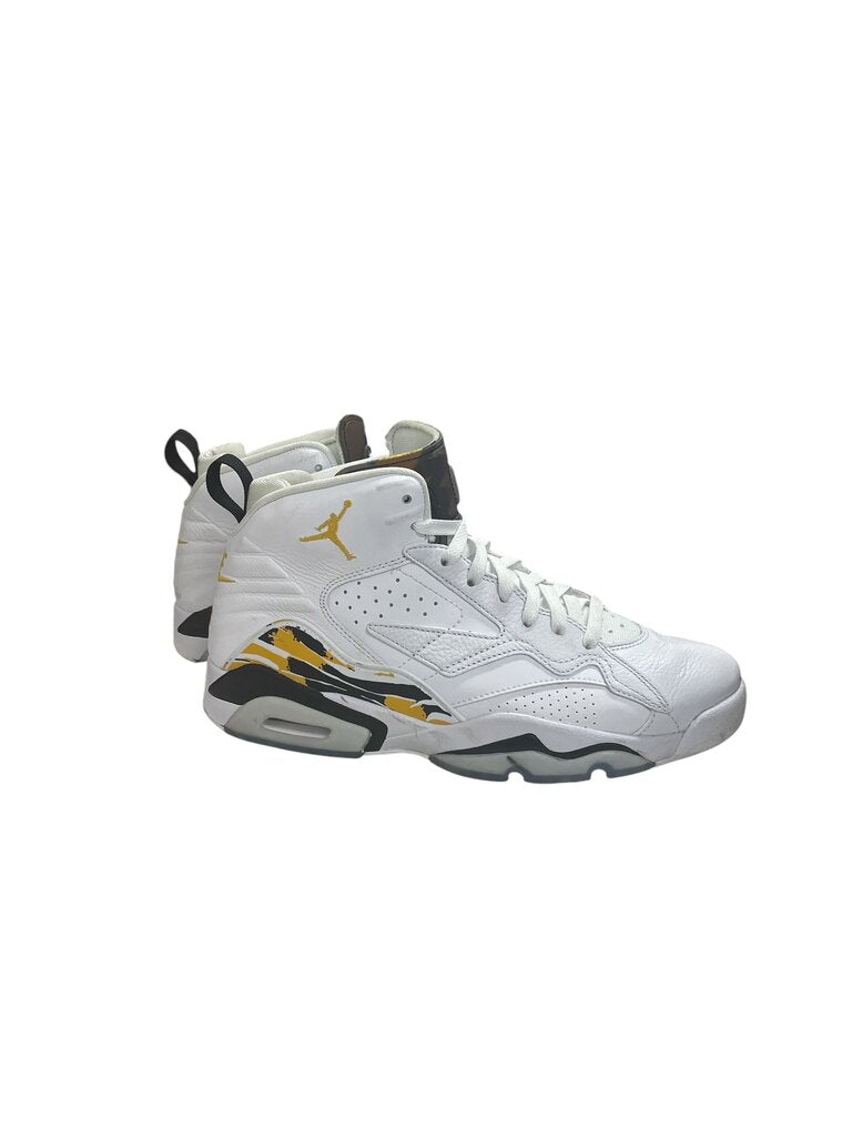 Air Jordan (10.5) Yellow and White "Yellow Ochre"