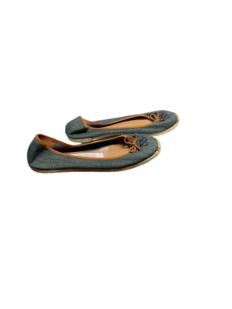 Coach (12) Ireena Denim Espadrilles Flat