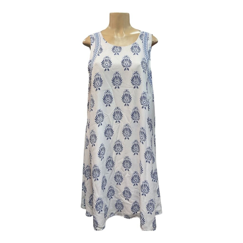 Hatley blue and white summer dress