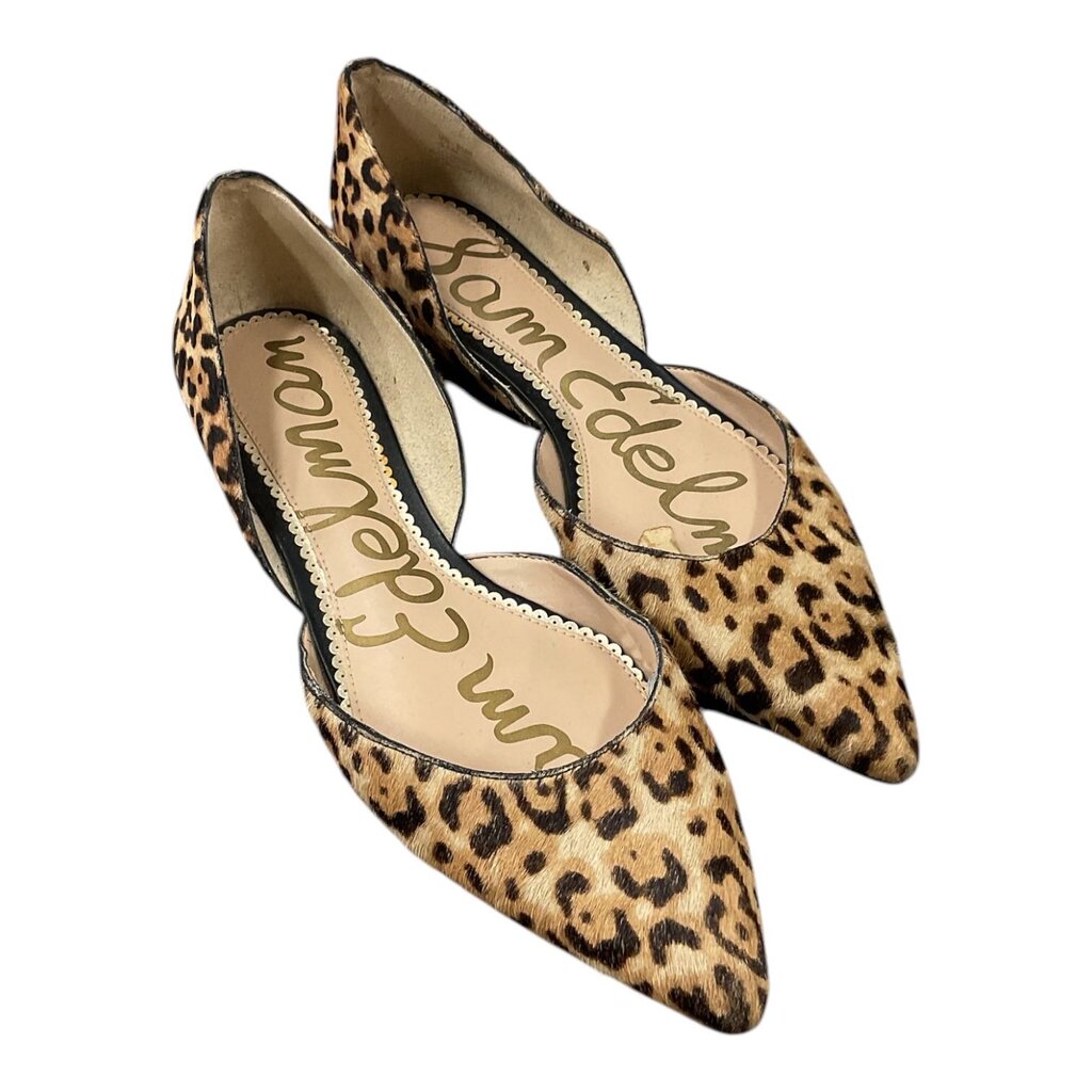Sam Eldeman (9.5) Cheetah Print Flats