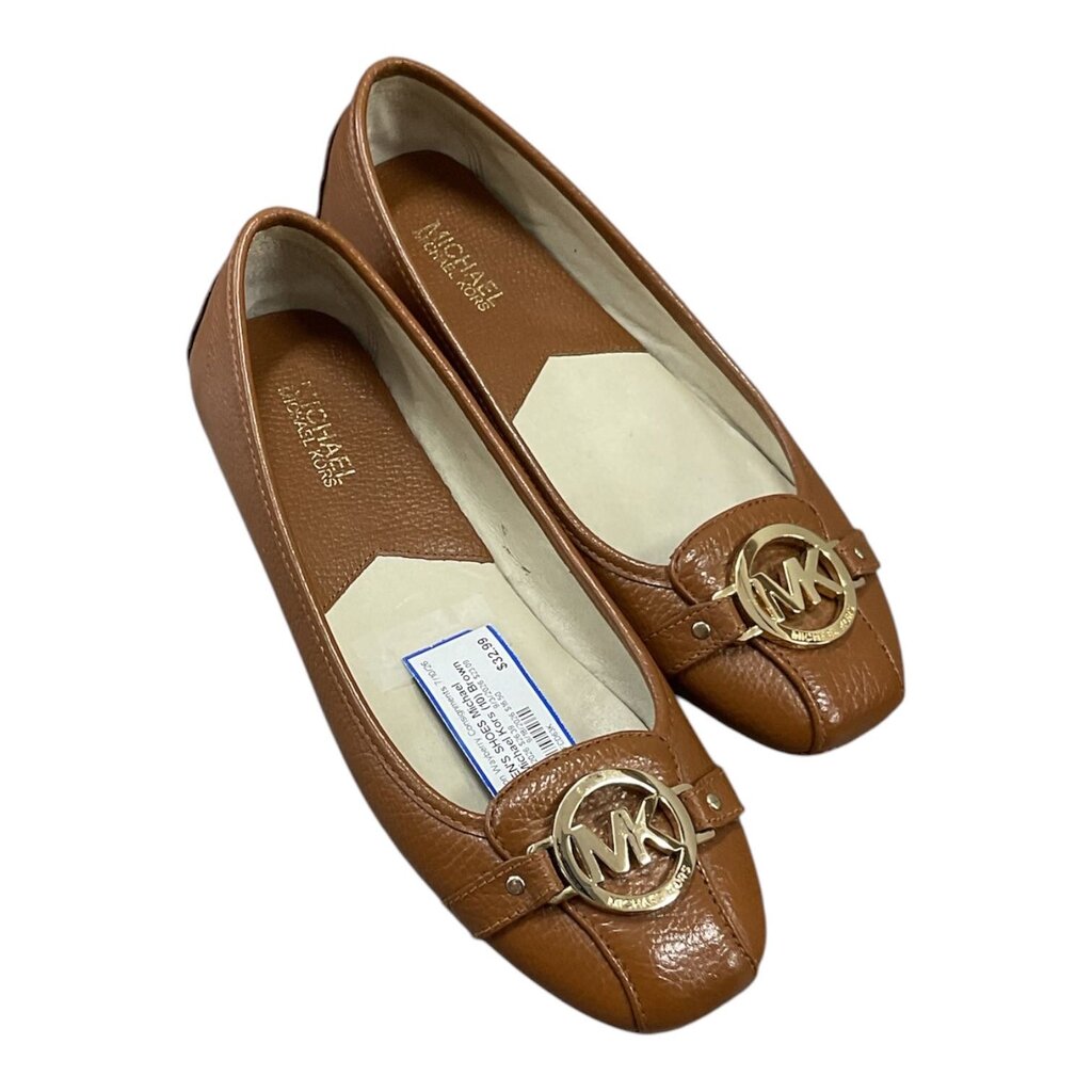 Michael Kors (10) Brown Leather Flats