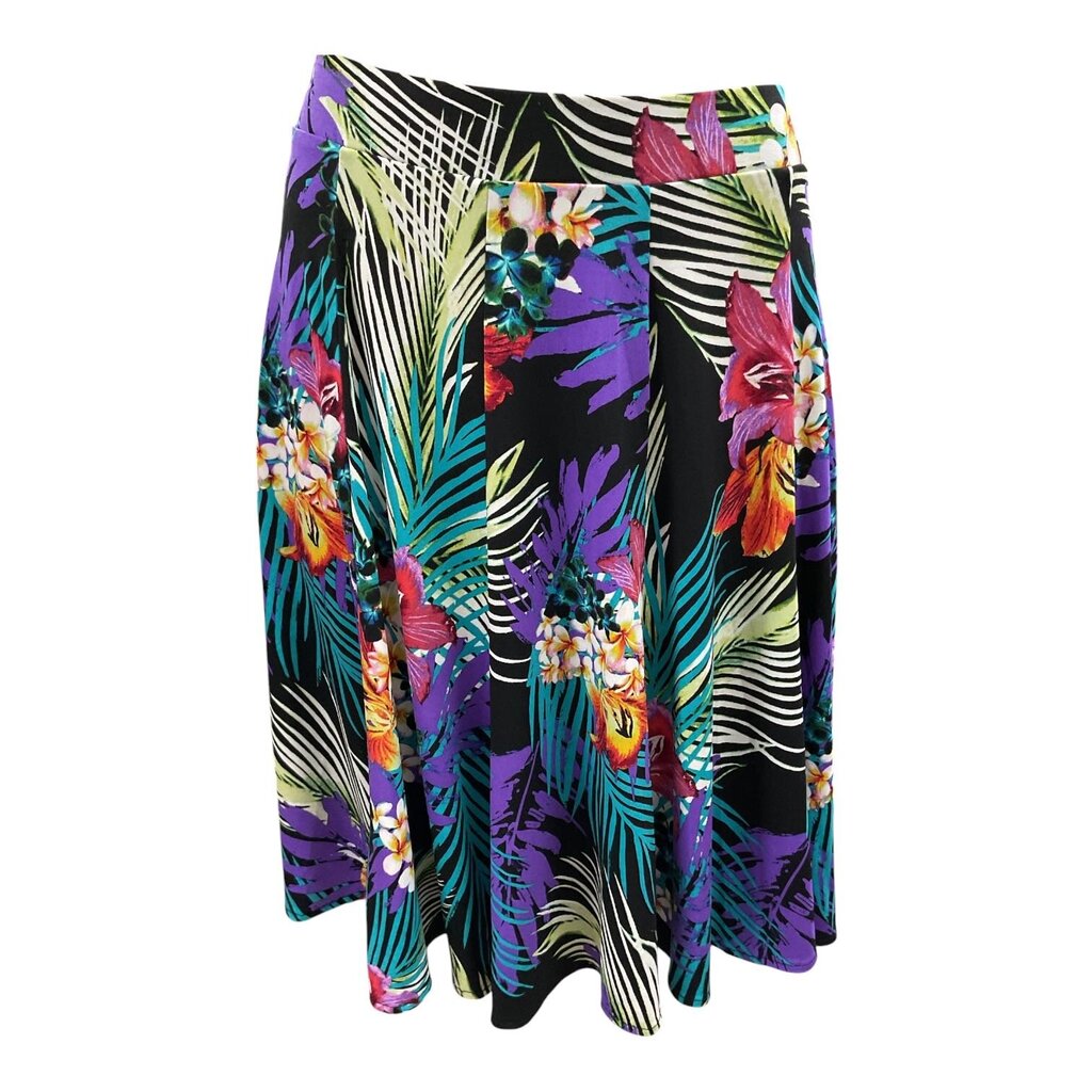 Grace Elements (XL) Multi Color Floral Skirt