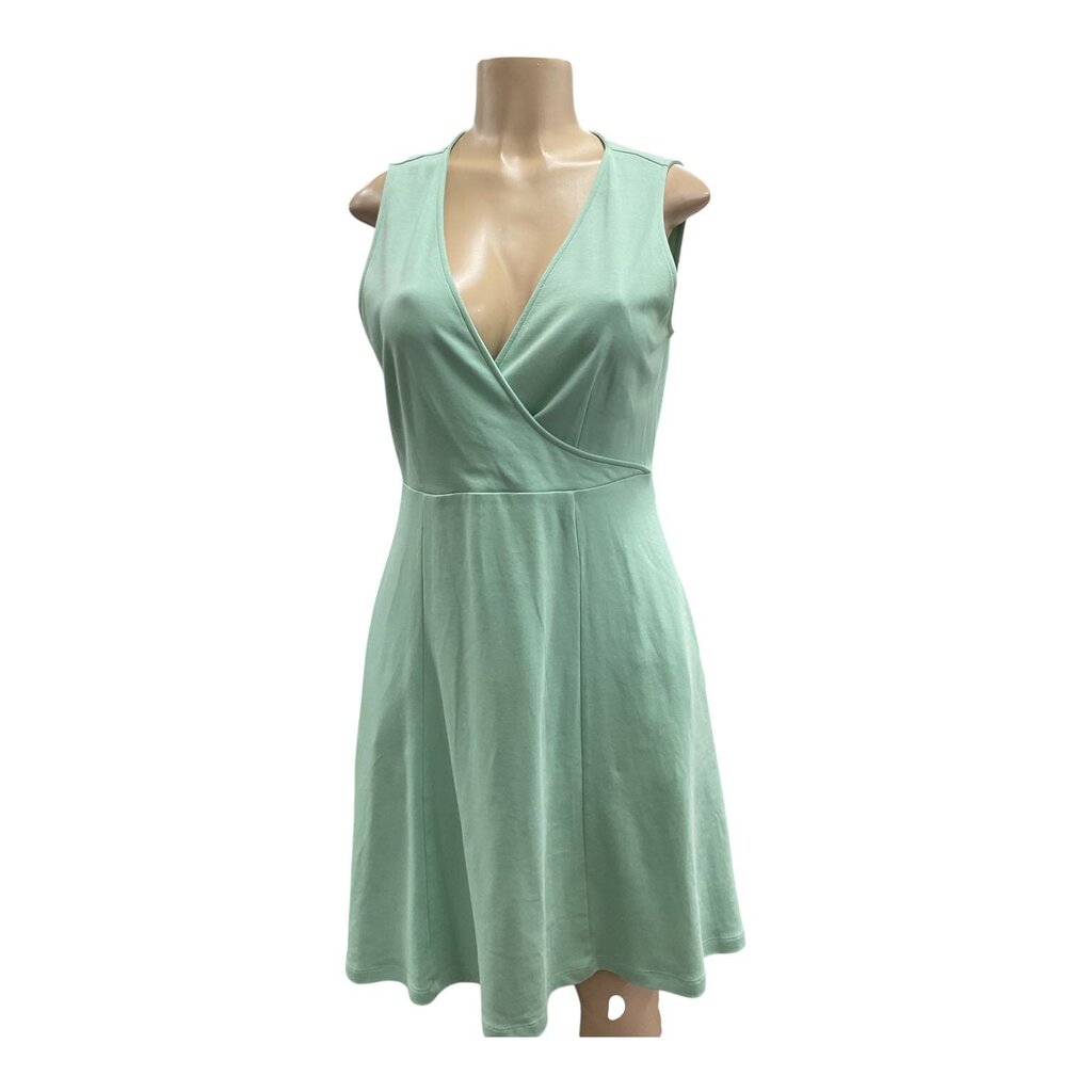 New York and Company (L) LIGHT GREEN DRESS WITH POCKETS