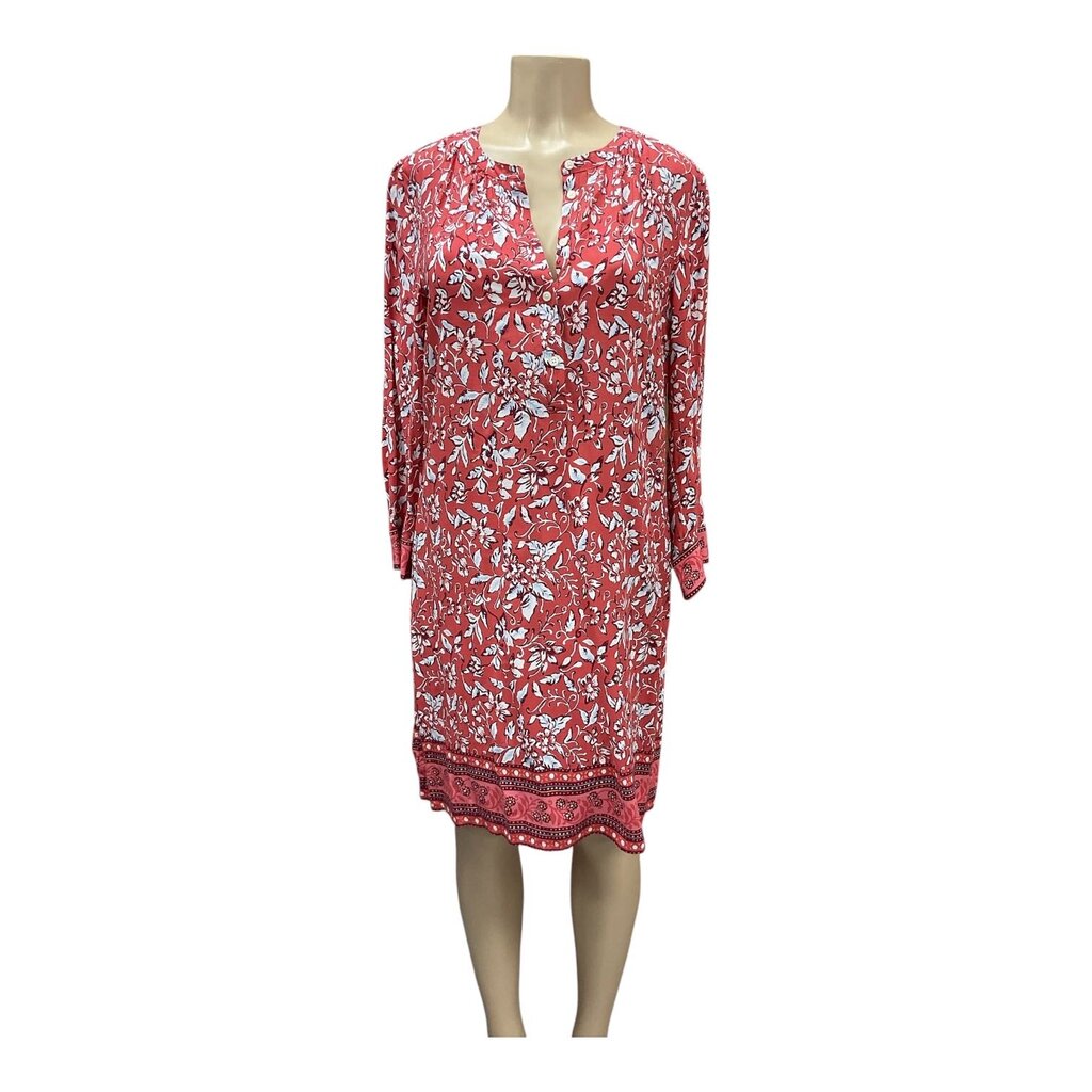 Loft pink floral dress