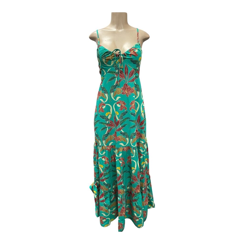 INC (Med) Green Floral Spaghetti Strap Dress NEW