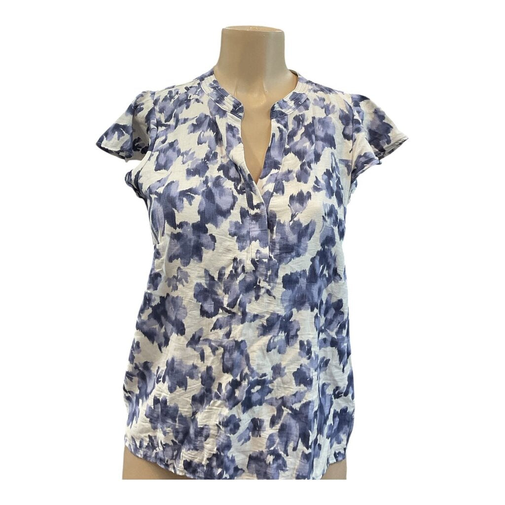 Chaus (M) Floral Print Shirt