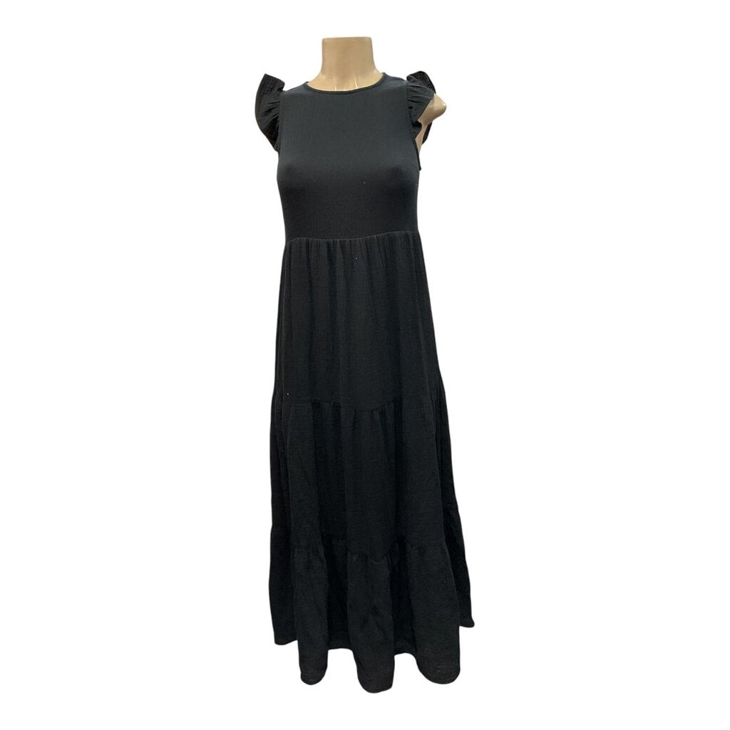 Express (XS) Black Long Sleeveless Dress