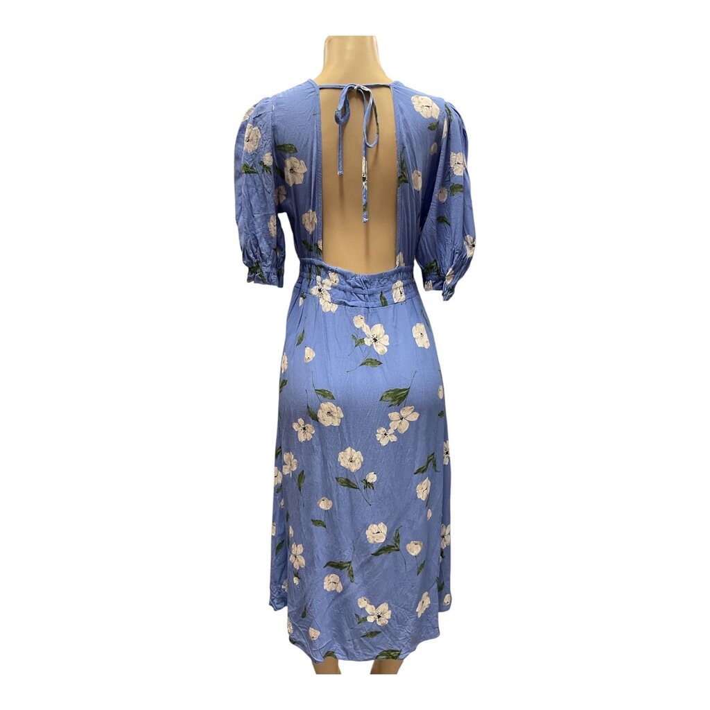 Nobody's Child (8) Blue Floral S/S Dress