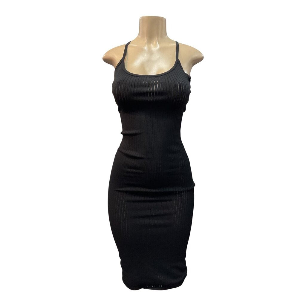 Forever 21 (Small) Black Spaghetti Dress