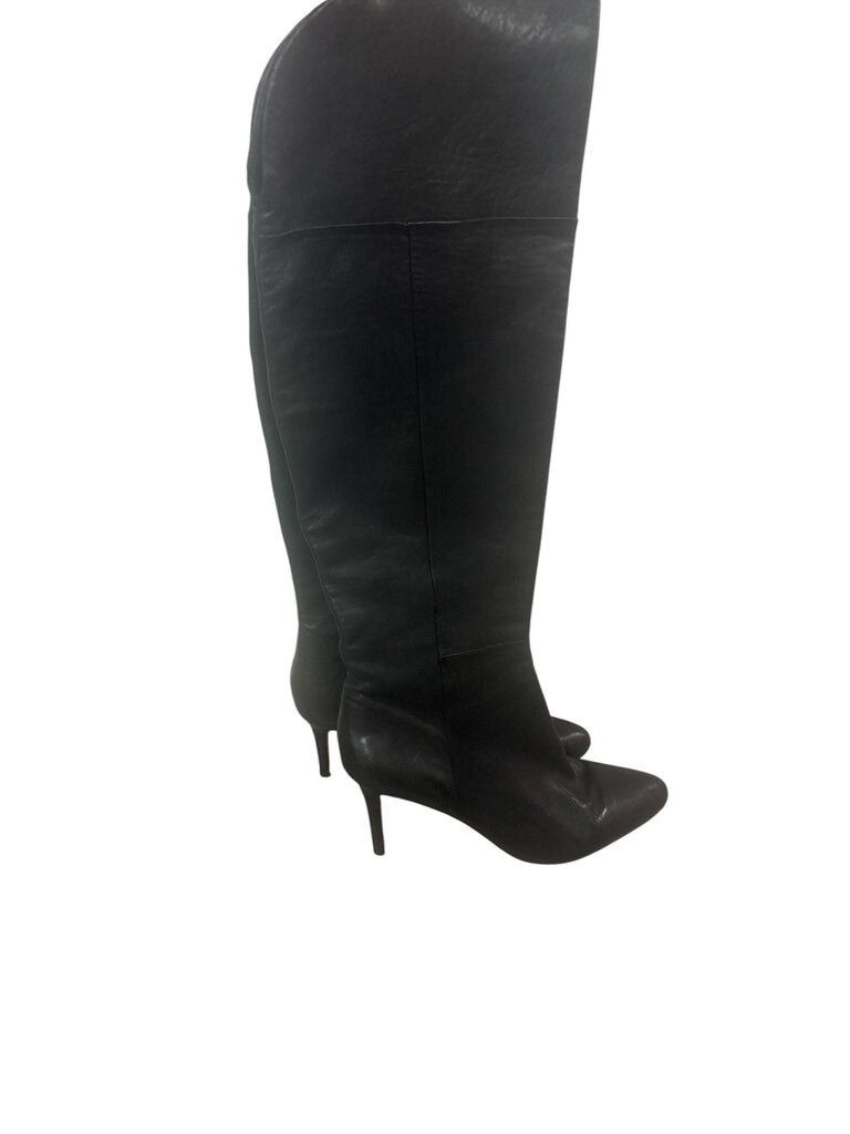 Coach Black (9) Logo Knee Boots
