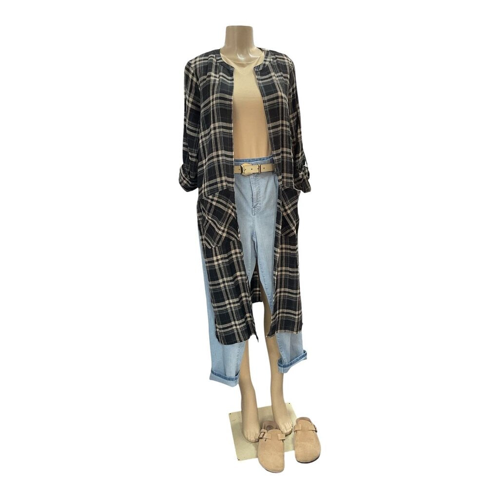 Hem & Thread (Small) Long L/S Plaid Shirt