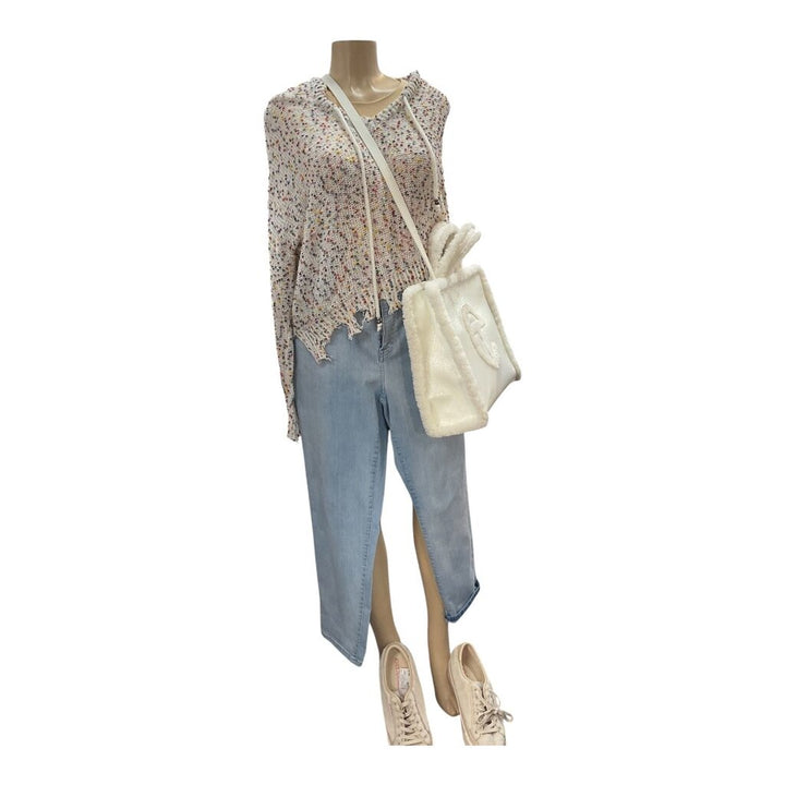 POL (Small) Crayola Fringe Sweater