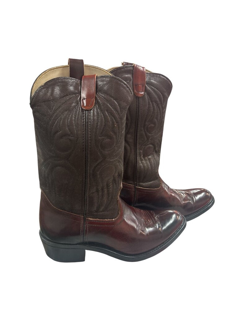 Laredo Men's 12" (9) Birchwood Red Cowboy Boot