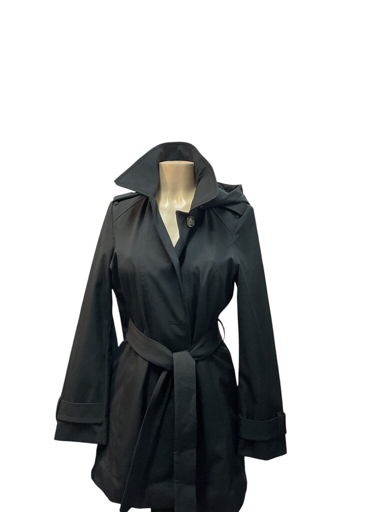 London Fog (Small) Black Trench Coat