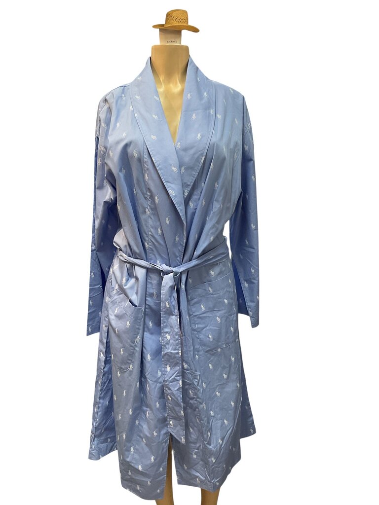 Ralph Lauren (Med) Blue Two Piece Pajama Set NEW