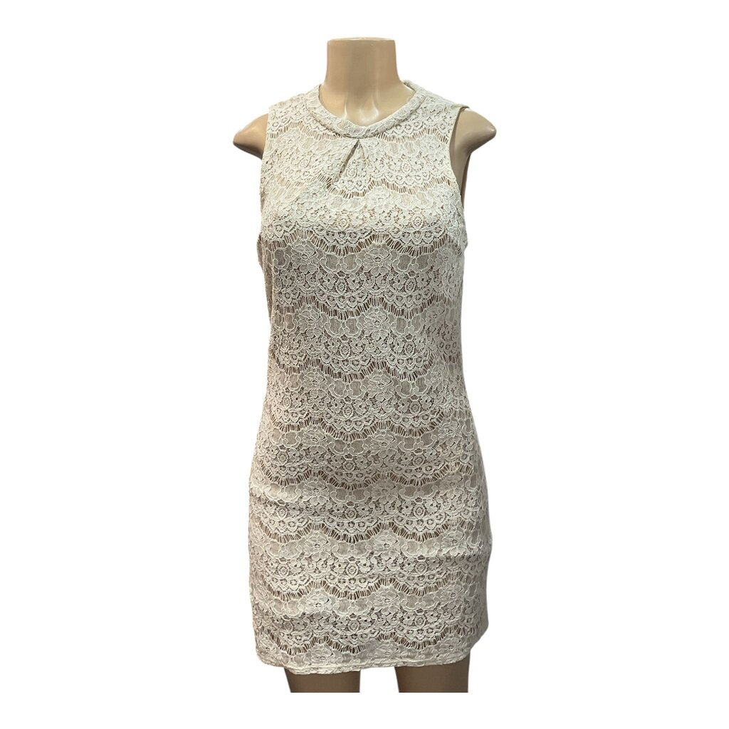 Love Fire (Large) Tan Sleeveless Midi Dress