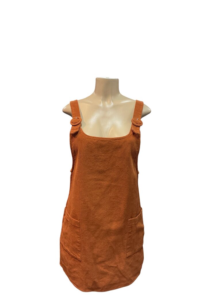 Truth (Large) Orange Corduroy Overalls