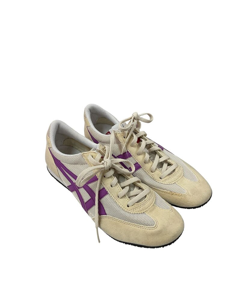 Le Tigre (7.5) Tan and Purple Sneakers