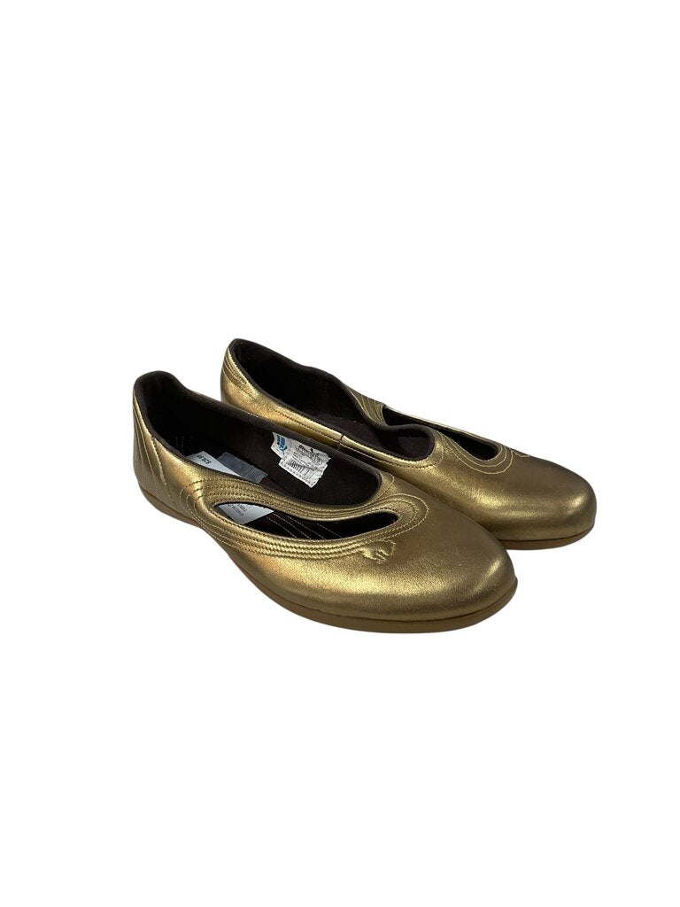 Puma (7.5) Gold Ballerina Flat