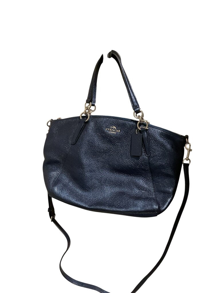 Coach Blue Satchel Crossbody