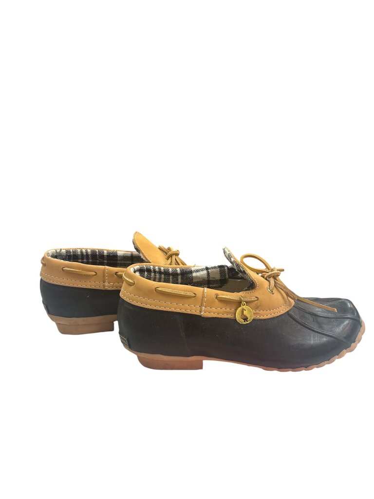 Sporto Original (7) Black and Tan Duck Shoes