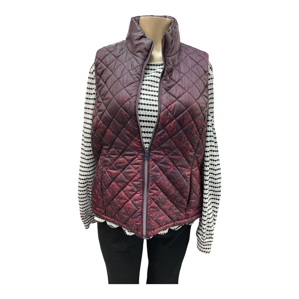 Plum Vest Puffy (XL) Women
