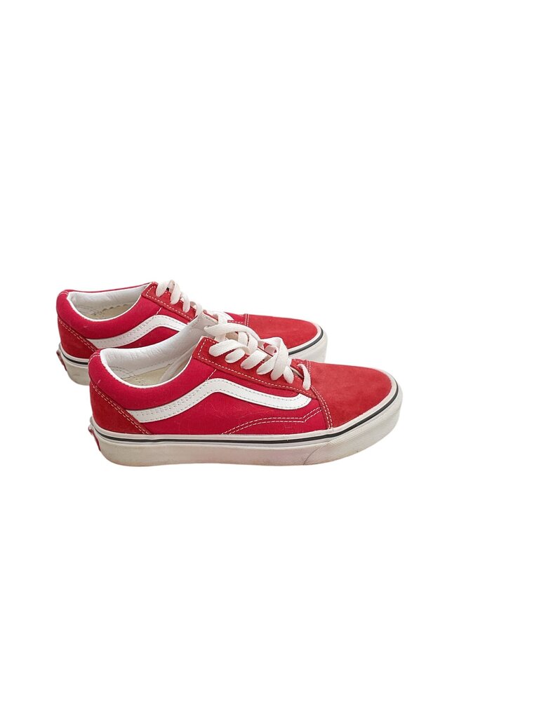 Vans (6.0) Red Shoes Women