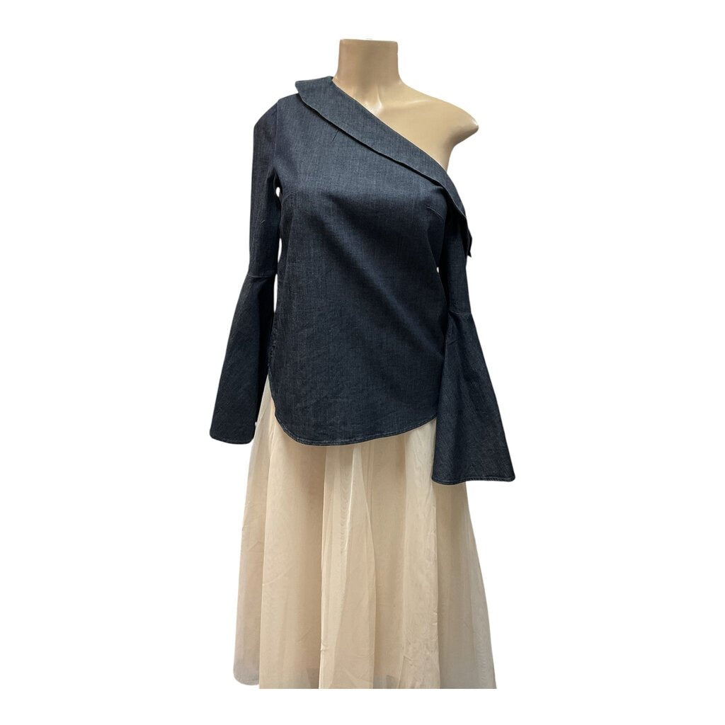 Banana Republic (0) Off Shoulder L/S Denim Blouse