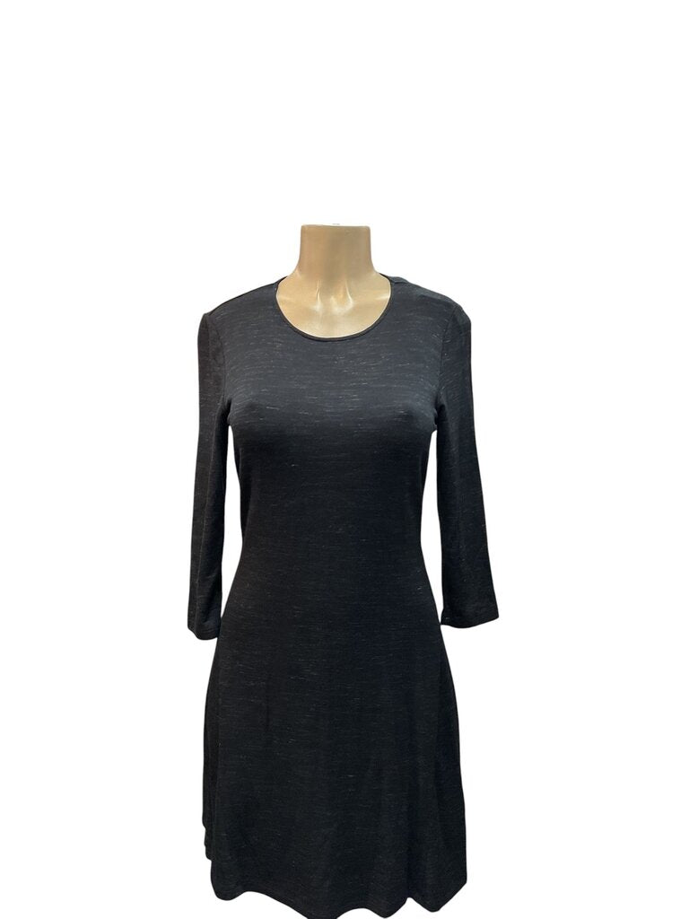 Dalia (Small) NEW Black 3/4 Midi Dress