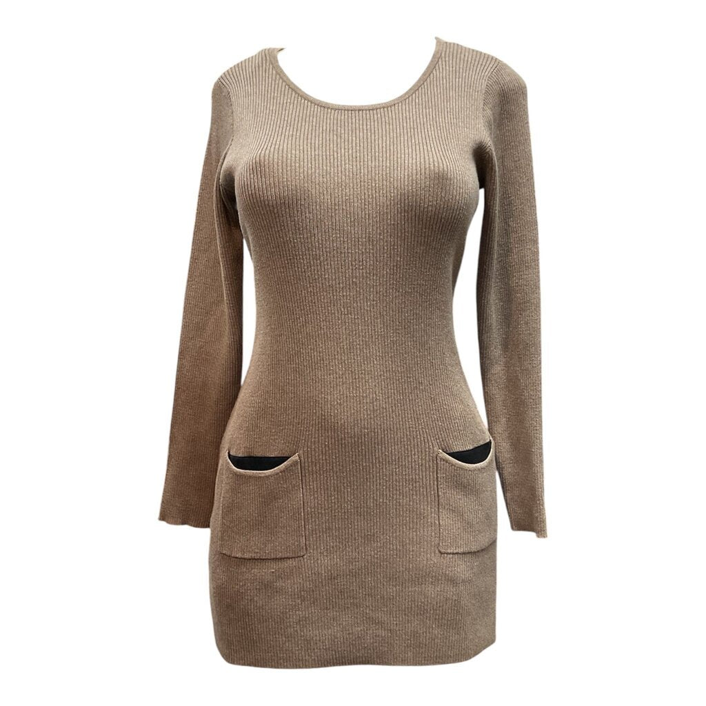AGB (Large) Tan Sweater L/S