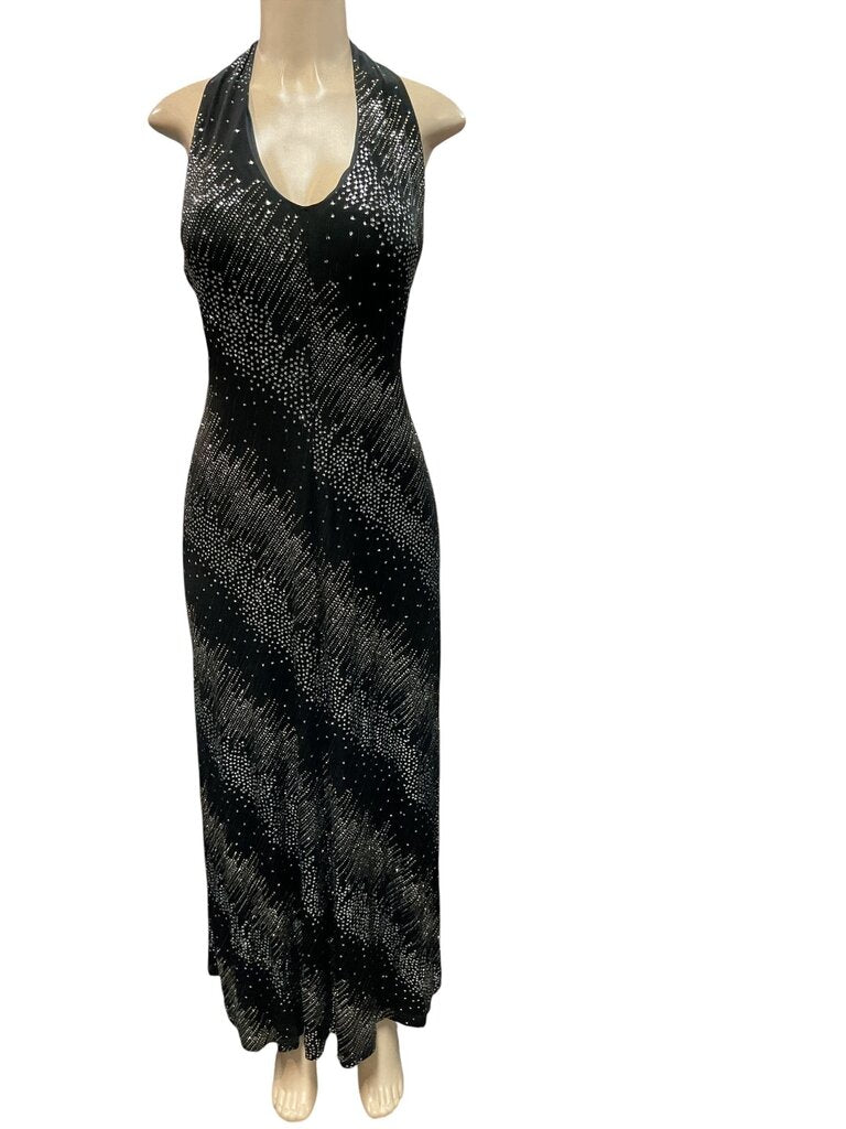 Night Way (6) Collections Black Halter Formal Dress