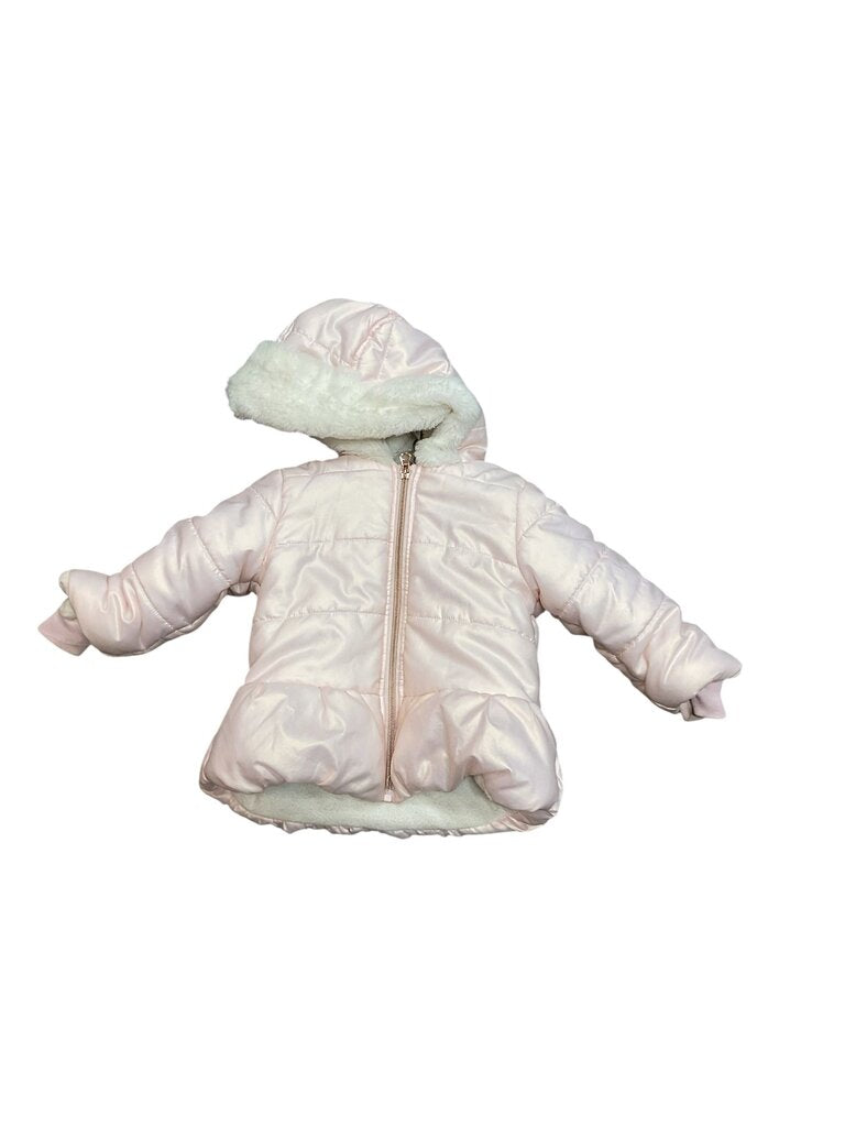 First Impressions (18months) Pink Puffer Coat Girls