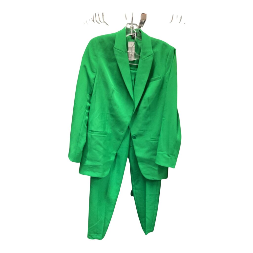 Express (Small) Green Two Piece Pant Suit
