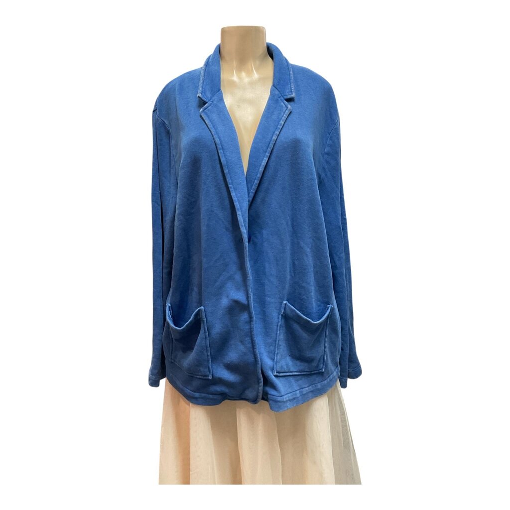 Yummy Sweater (XXL) Blue Open Jacket