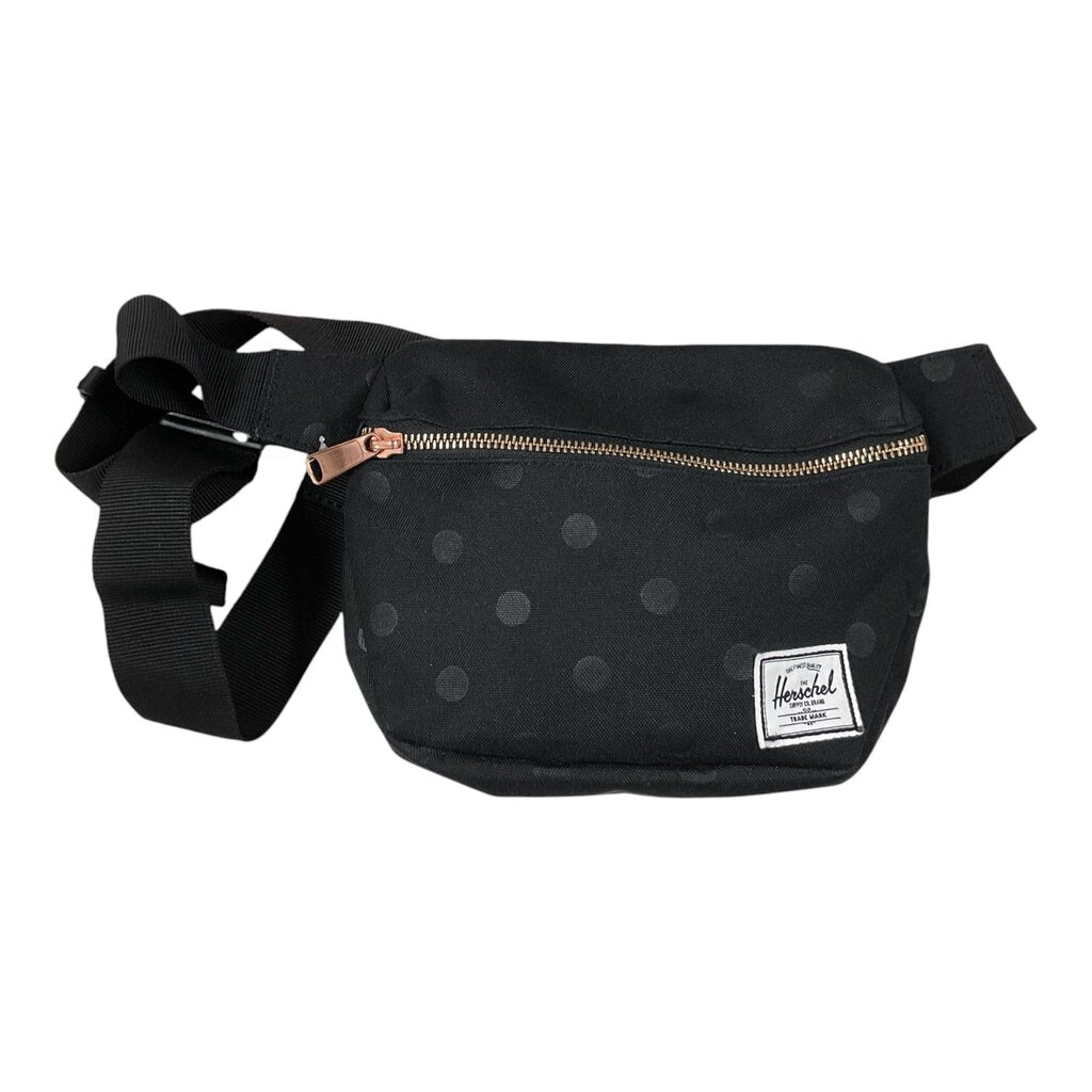 Herschel Black Crossbody/Fanny Pack Spotted