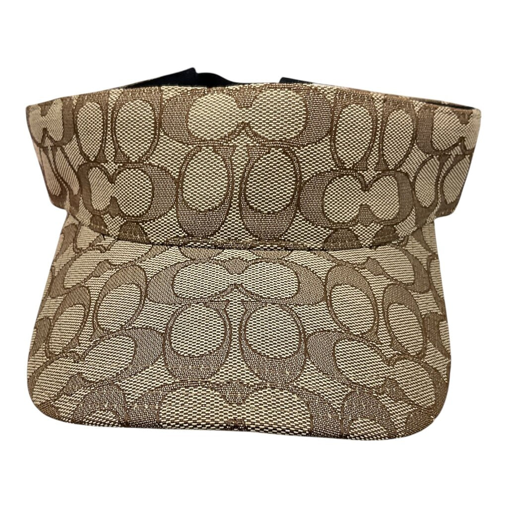 Coach Tan Visor **