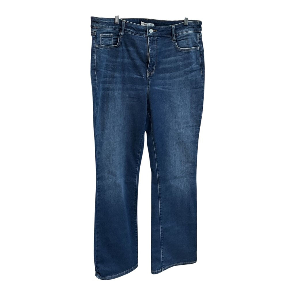 Nine West (18) Denim Bootcut Dark Wash