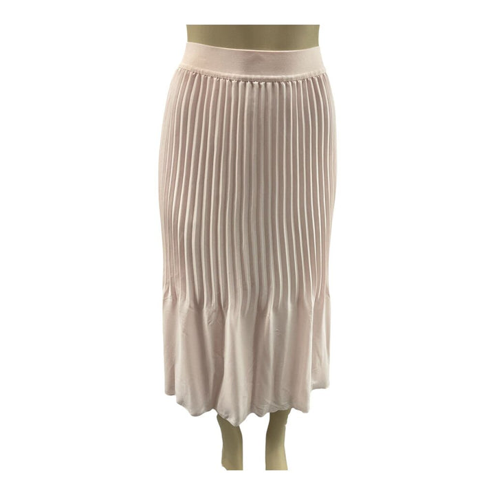 J Crew (18) Pink Ruffled Pleated Skirt