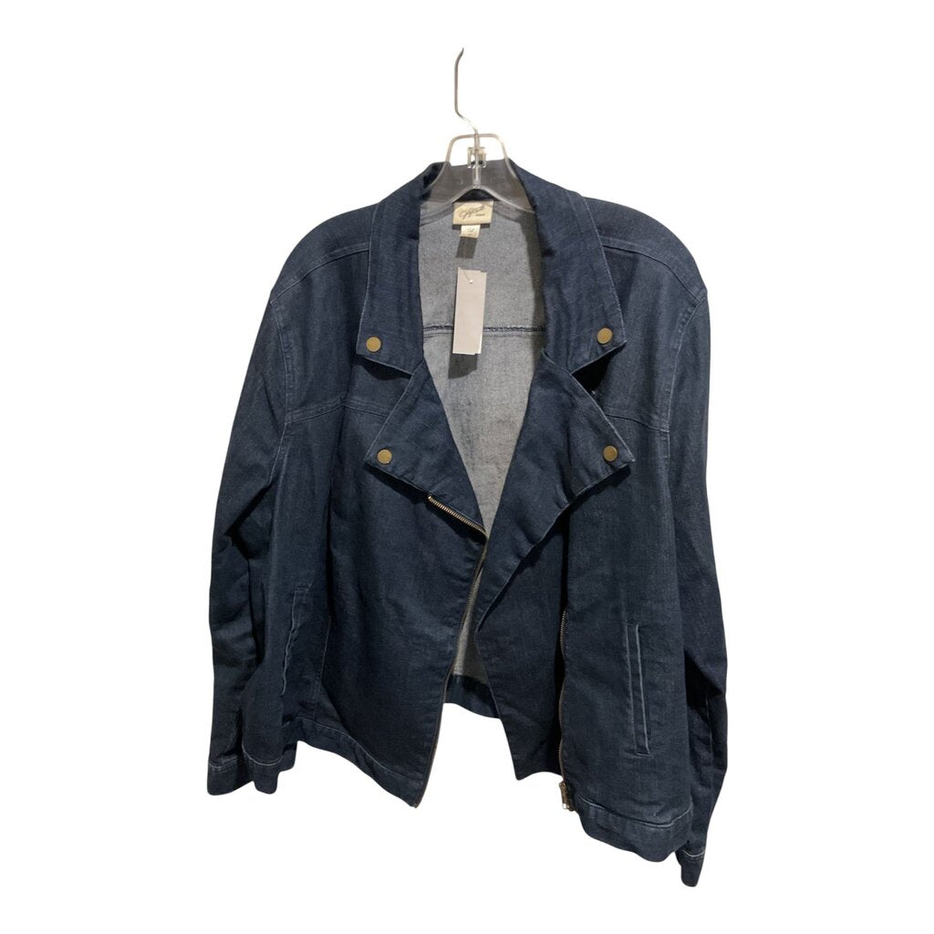 Jaclyn Smith (3X) Blue Denim Jacket