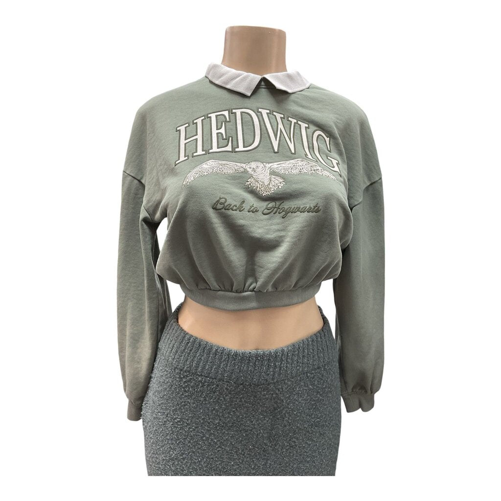 H and M (12-14) Green Hedwig Sweatshirt