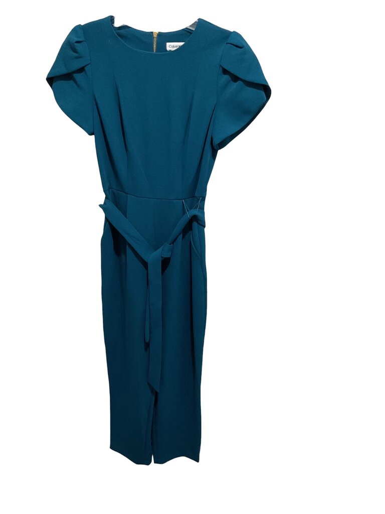 Calvin Klein (2) Teal S/S Jumpsuit
