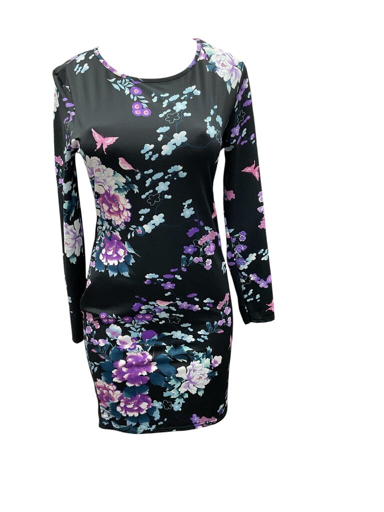 New Look (16) Black Quarter Length Midi Dress