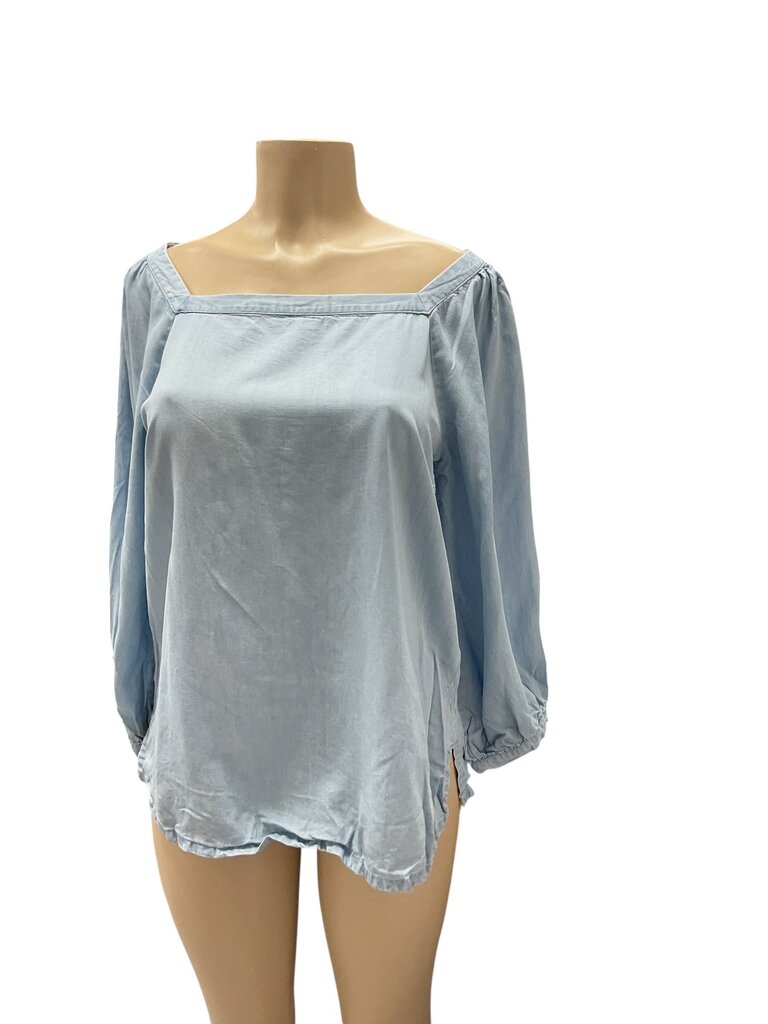 Loft (Med) Denim Off Shoulder Shirt